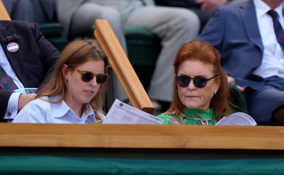 Princess Beatrice and Sarah Ferguson