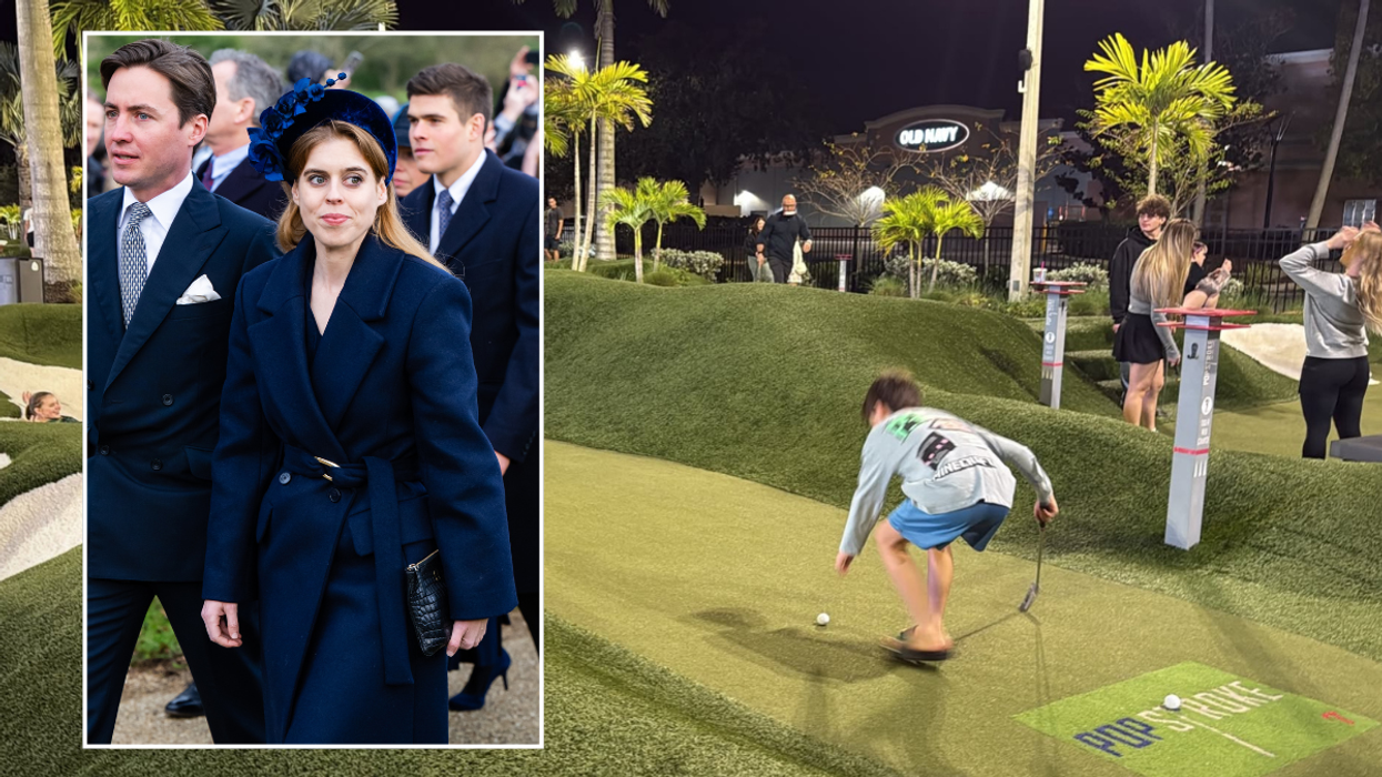 Princess Beatrice and Wolfie