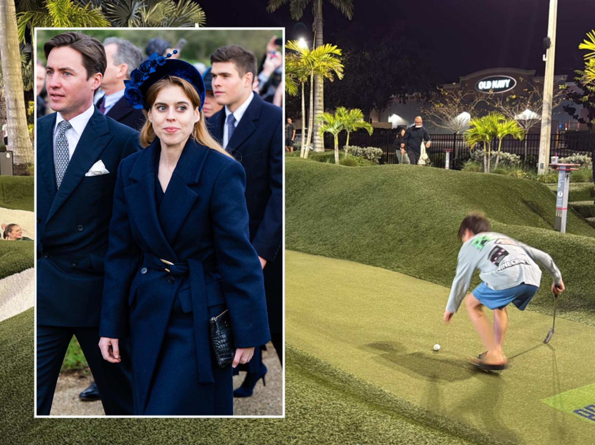 Princess Beatrice and Wolfie