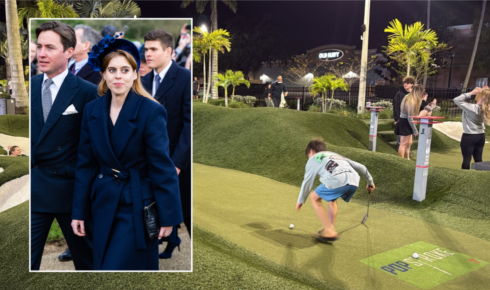 Princess Beatrice and Wolfie