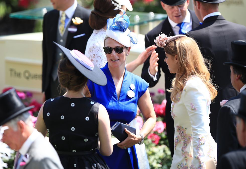 Princess Beatrice and Zara Tindall