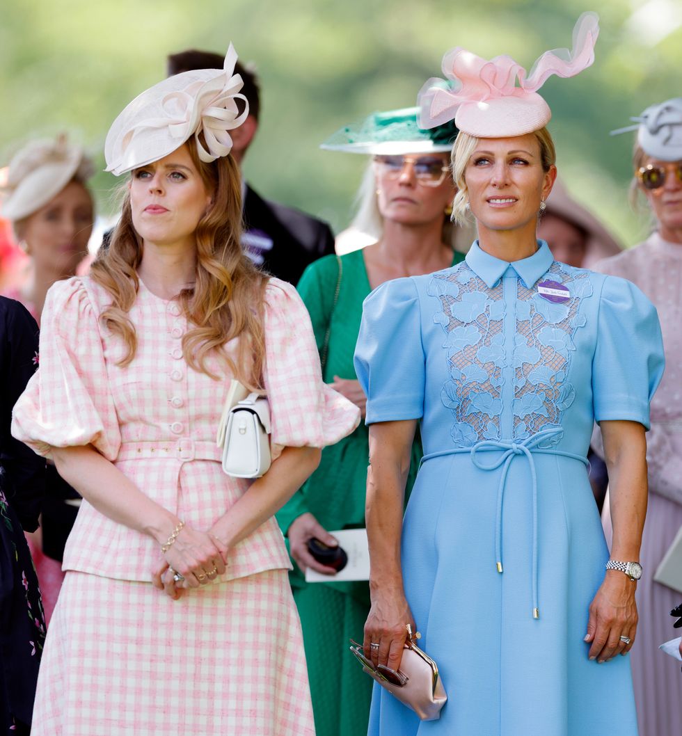 Princess Beatrice and Zara Tindall
