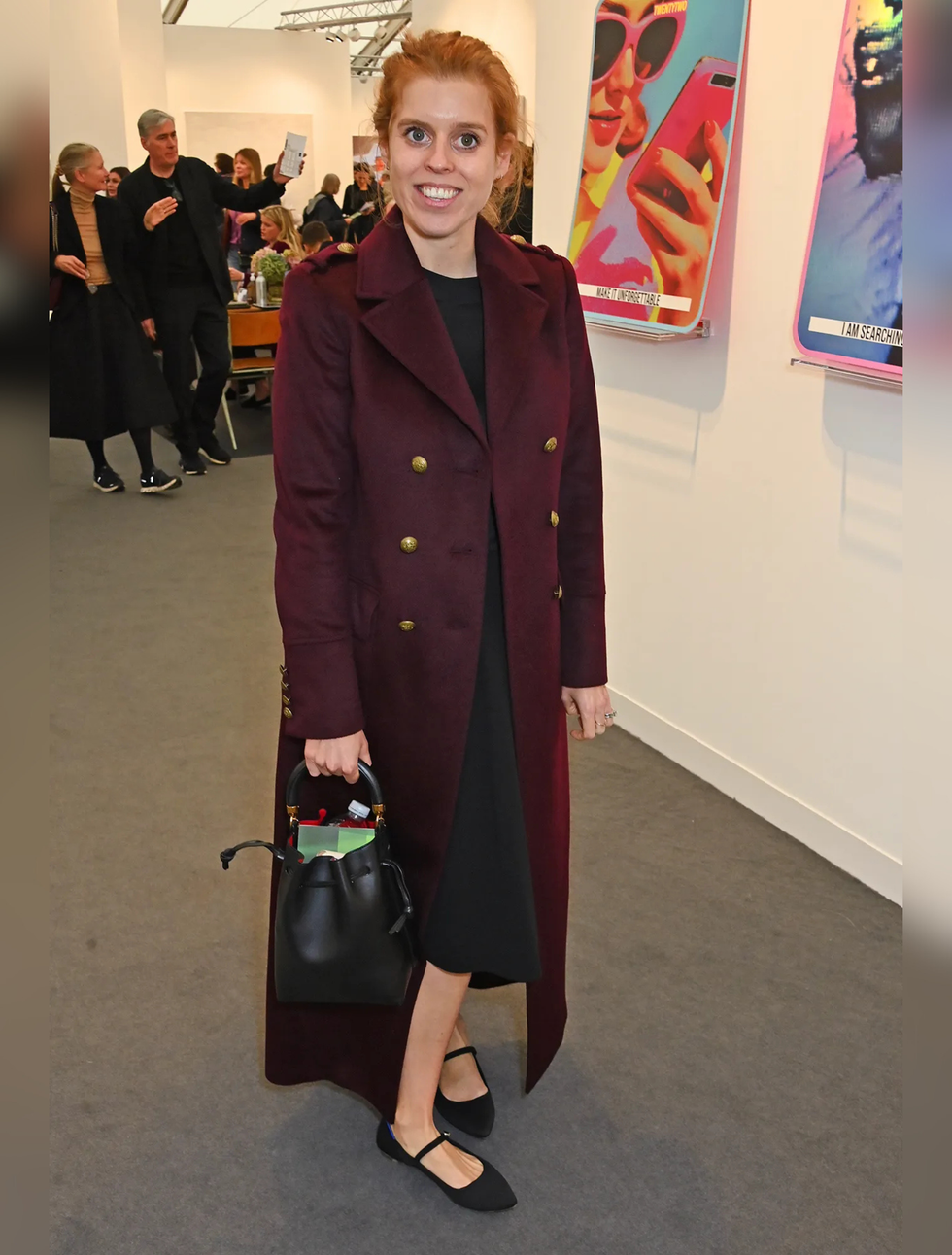 Princess Beatrice at Frieze