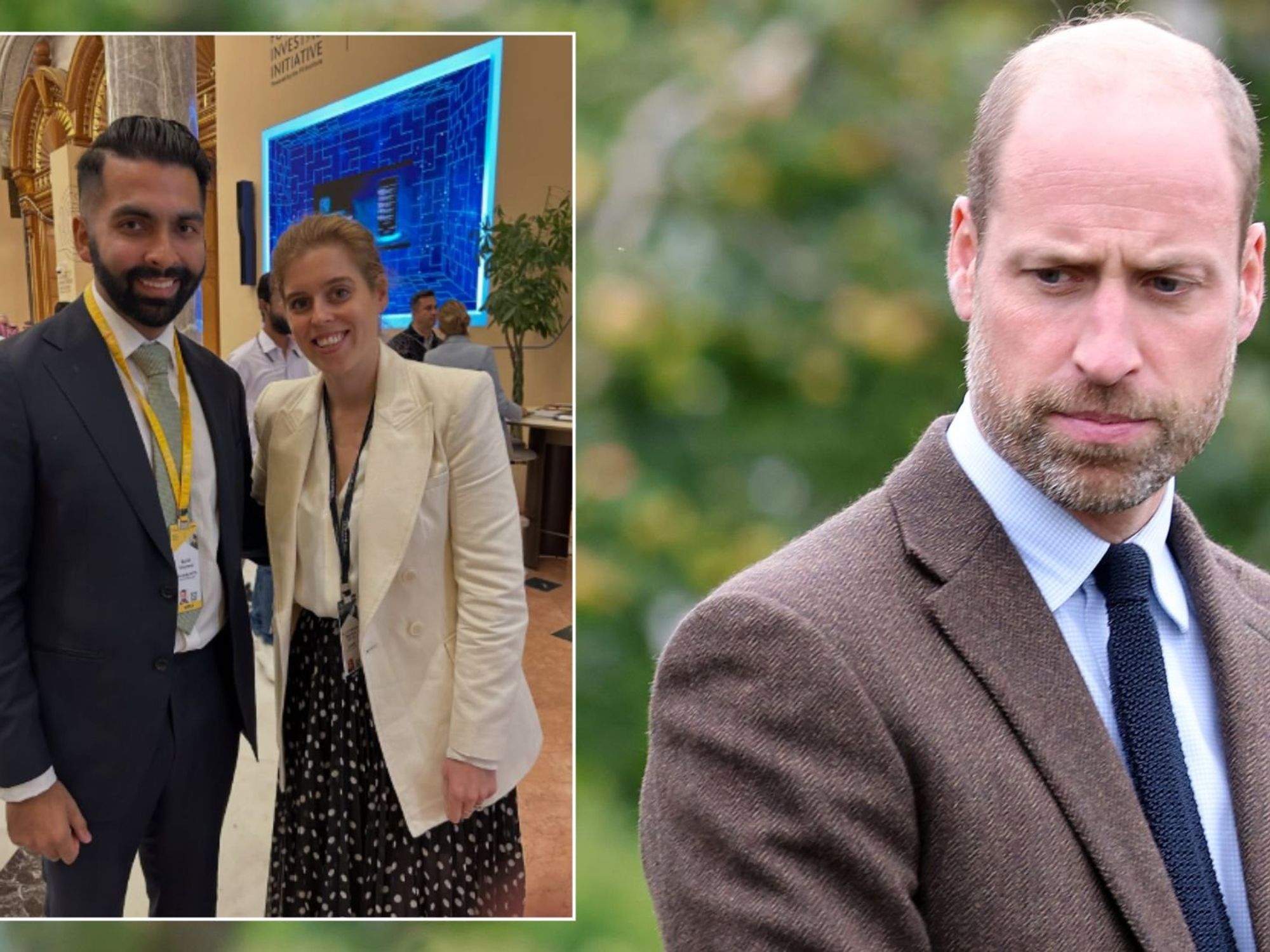 Princess Beatrice attends summit in Saudi Arabia as Prince William denies move against his cousin