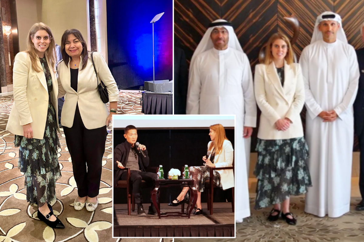 Princess Beatrice continues Gulf tour as family tensions escalate over Royal Lodge