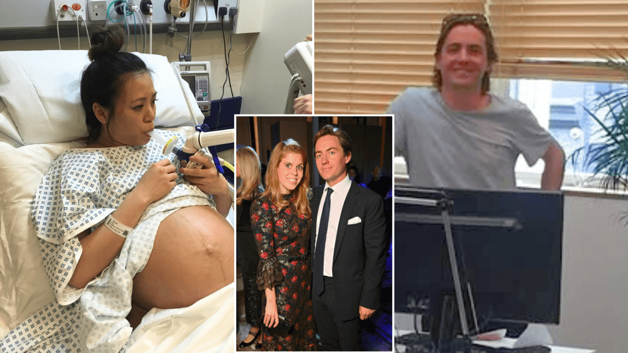 Princess Beatrice, Edoardo Mapelli Mozzi and Dara Huang