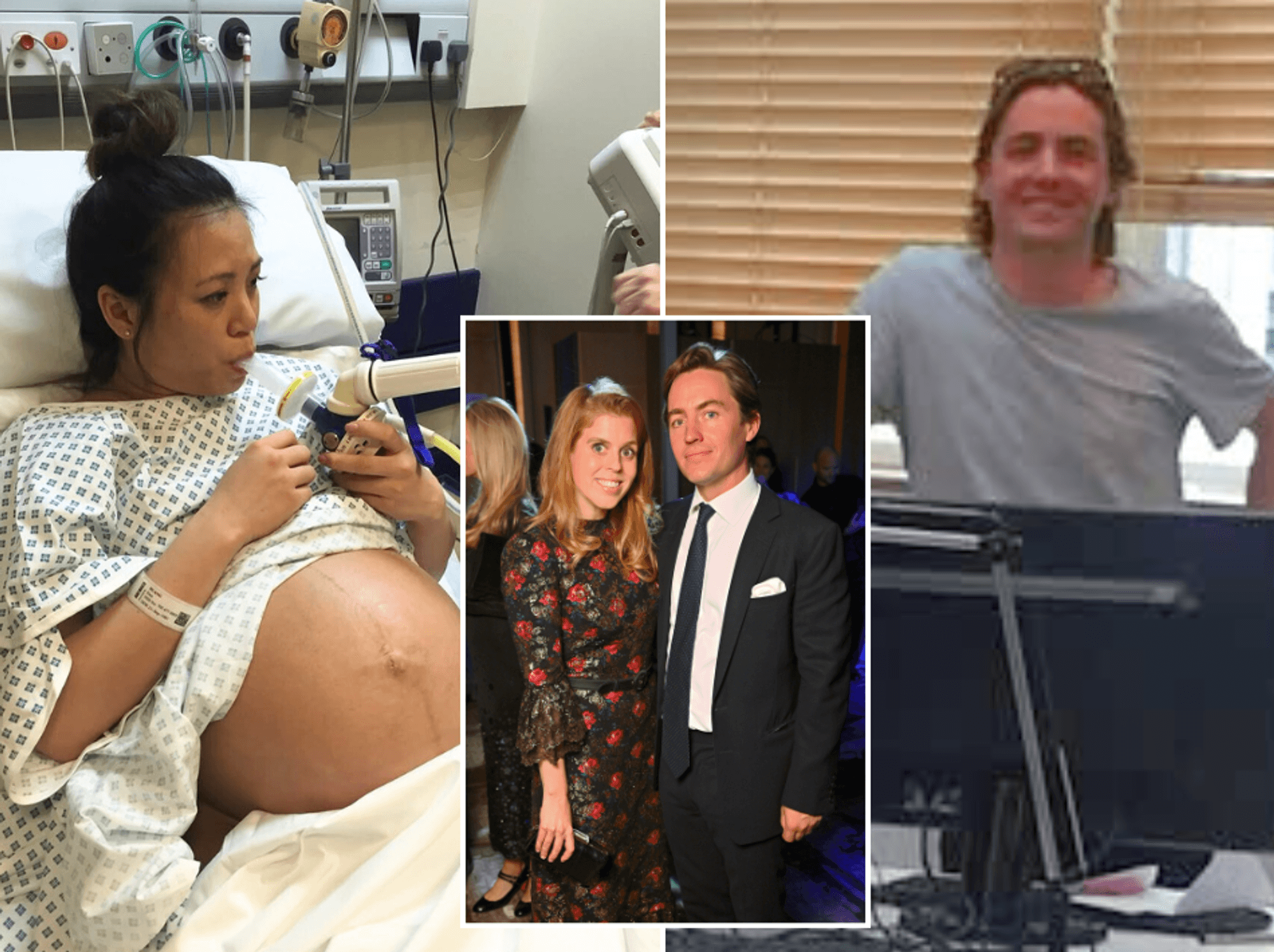 Princess Beatrice, Edoardo Mapelli Mozzi and Dara Huang