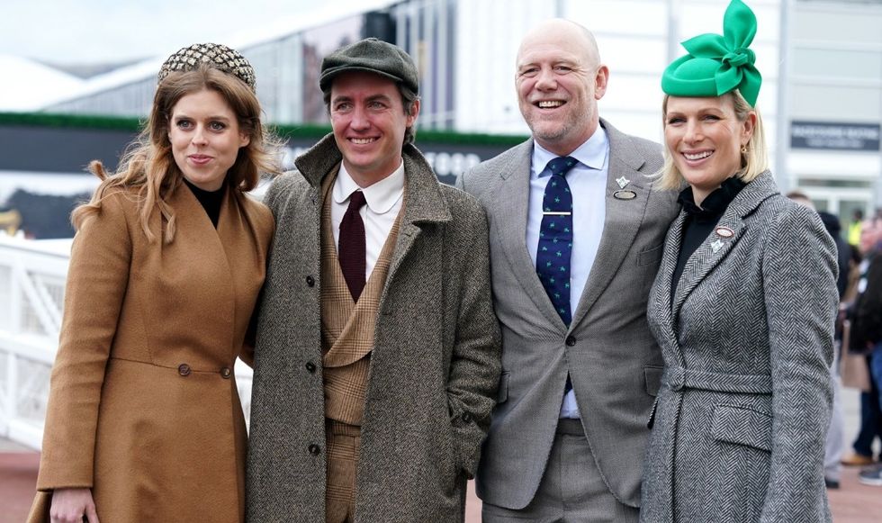Princess Beatrice, Edoardo Mapelli Mozzi, Mike Tindall, Zara Tindall