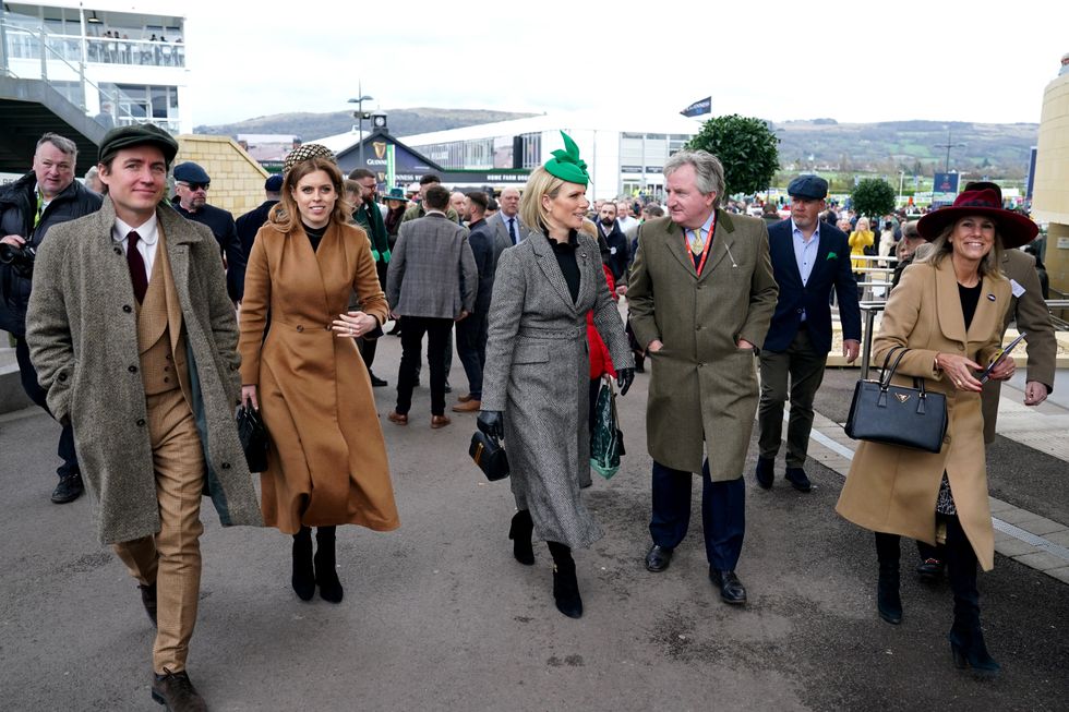 Princess Beatrice, Edoardo Mapelli Mozzi, Mike Tindall, Zara Tindall