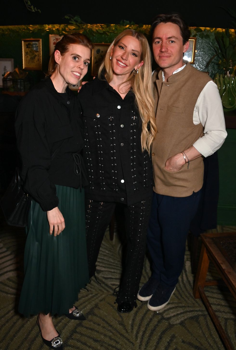 Princess Beatrice, Ellie Goulding and Edoardo Mapelli Mozzi