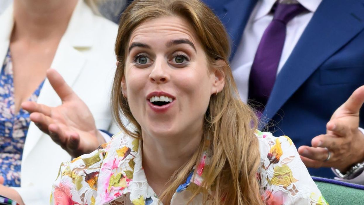 Princess Beatrice has been spotted at the wedding