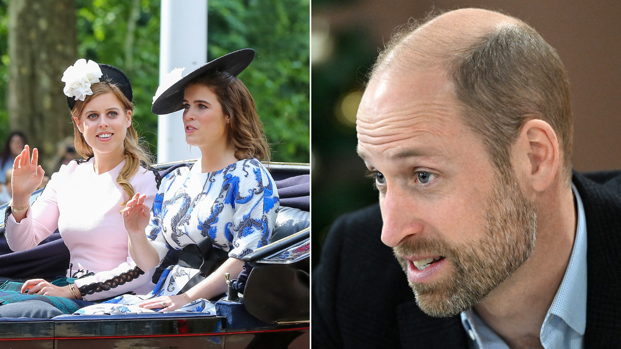 Princess Beatrice, Princess Eugenie, Prince William