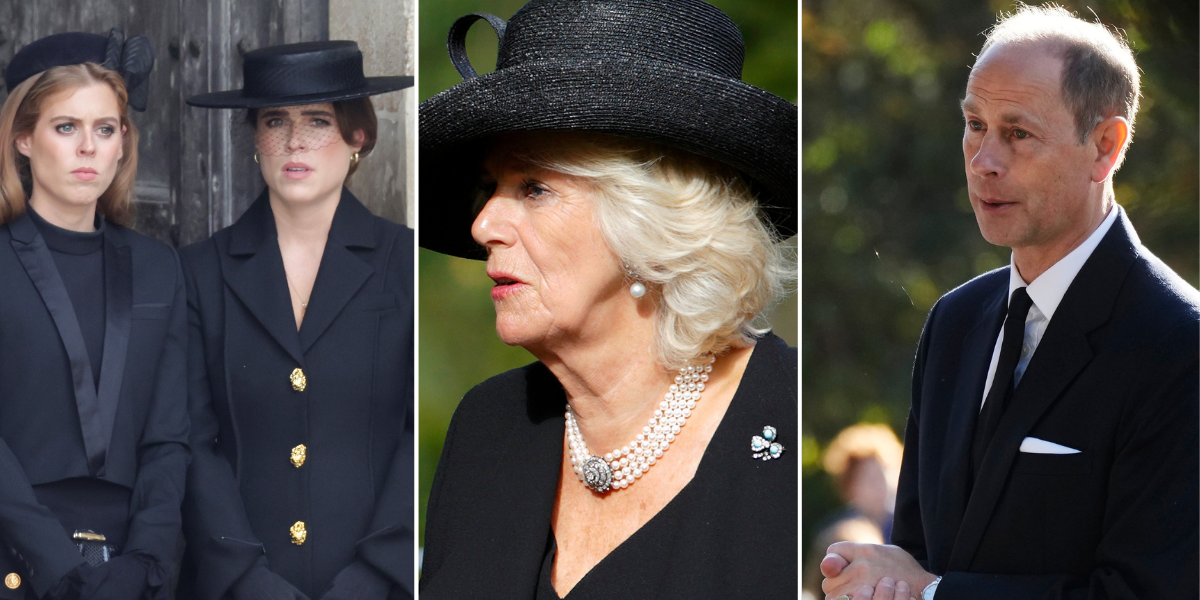 Full list of royals absent from Duchess of Kent's funeral as Queen Camilla sends her 'thoughts and prayers'