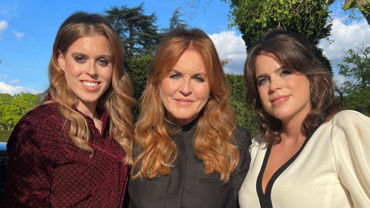 Princess Beatrice, Sarah Ferguson and Princess Eugenie