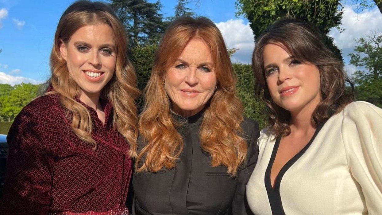 Princess Beatrice, Sarah Ferguson and Princess Eugenie