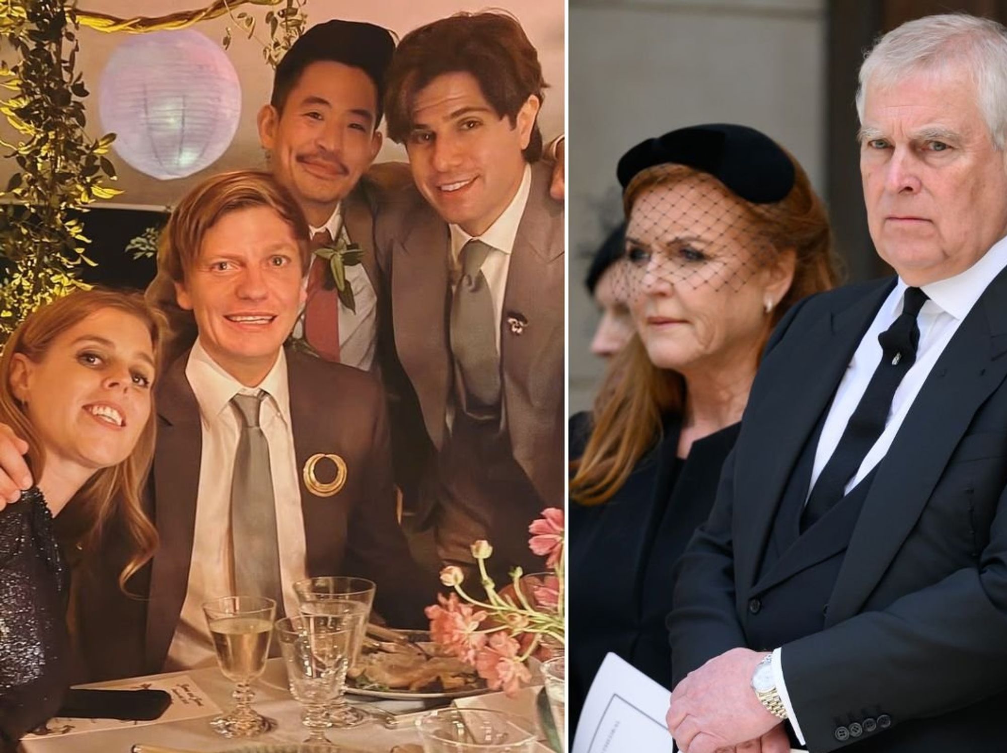 Princess Beatrice, Sarah Ferguson, Prince Andrew