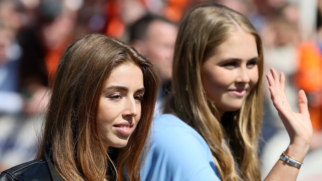 Princess Catharina-Amalia and Princess Alexia