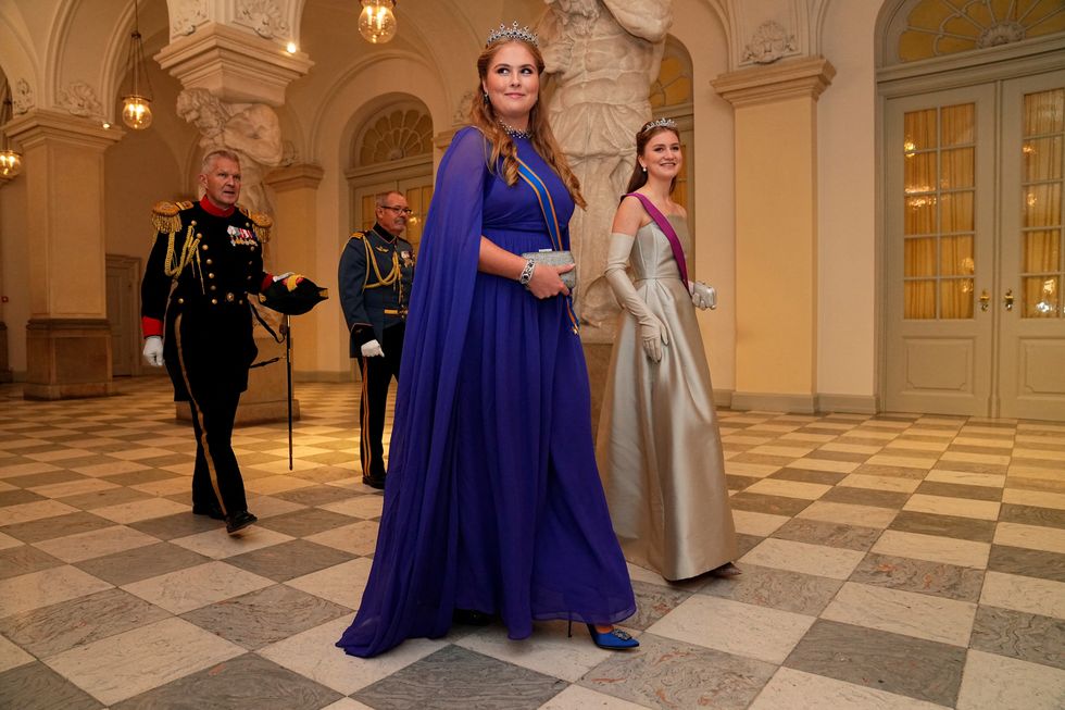 Princess Catharina-Amalia and Princess Elisabeth