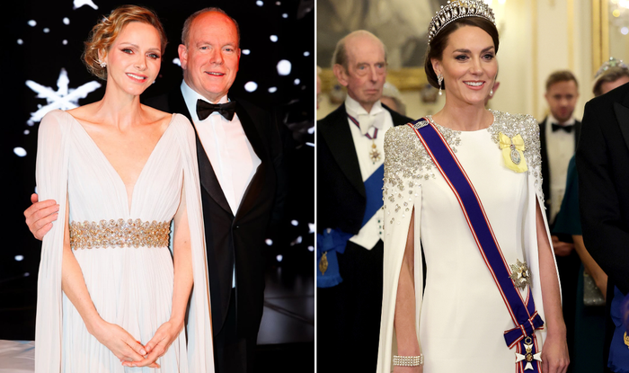 Princess Charlene and Kate Middleton