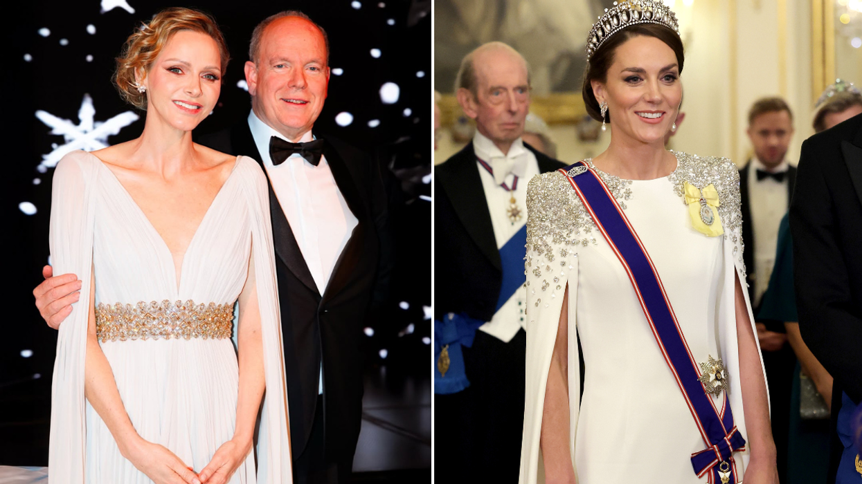 Princess Charlene and Kate Middleton