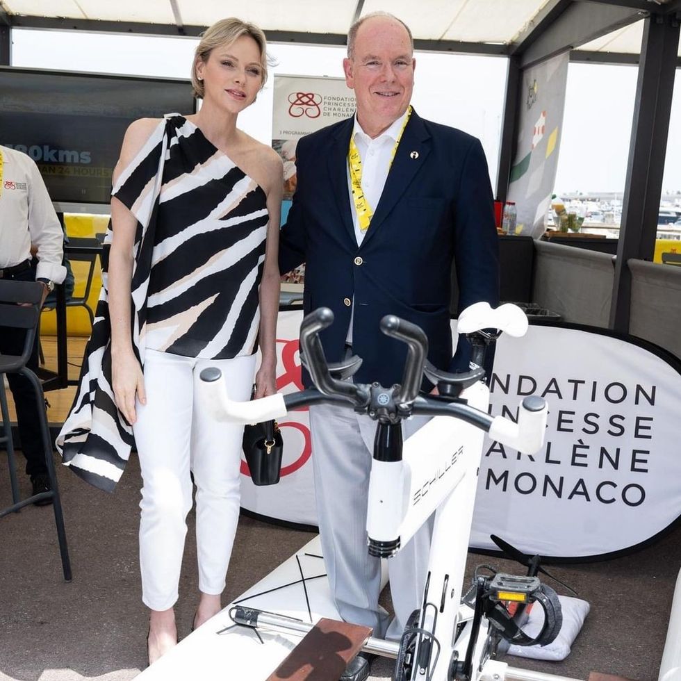 Princess Charlene and Prince Albert