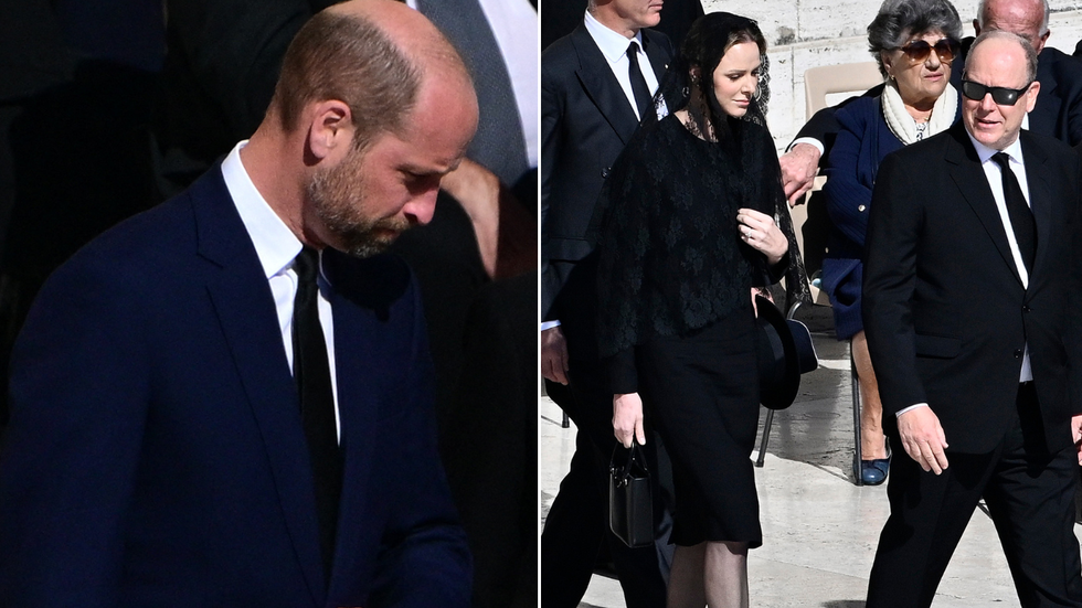 Princess Charlene and Prince William