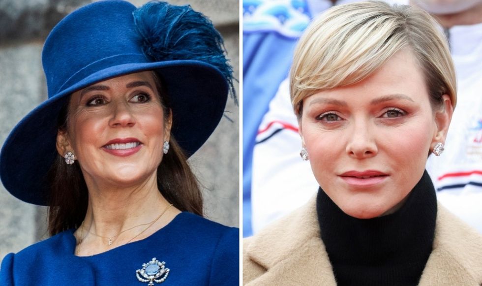 Princess Charlene and Queen Mary