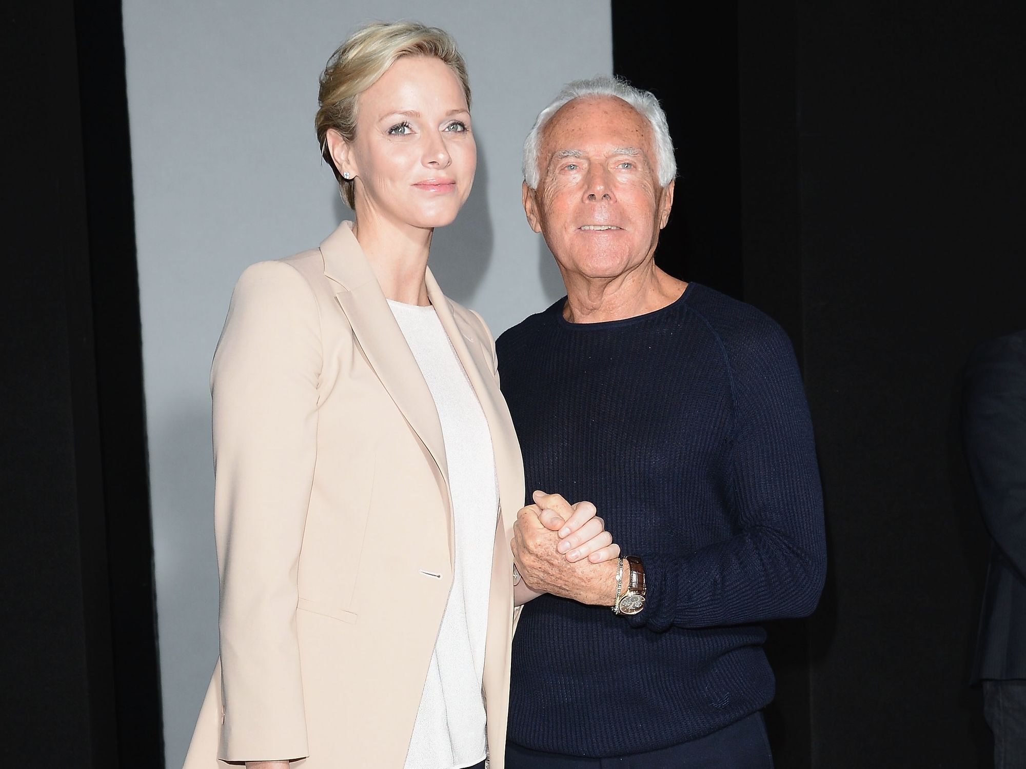 Princess Charlene, Giorgio Armani