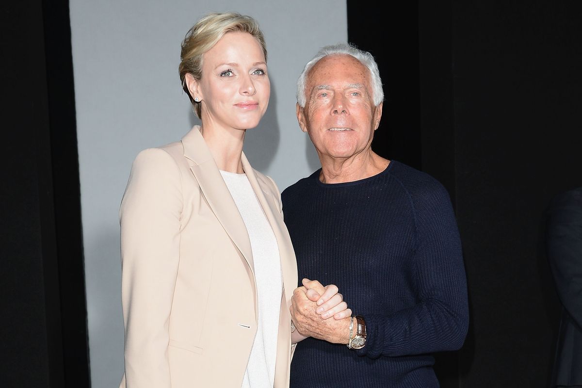 Princess Charlene, Giorgio Armani