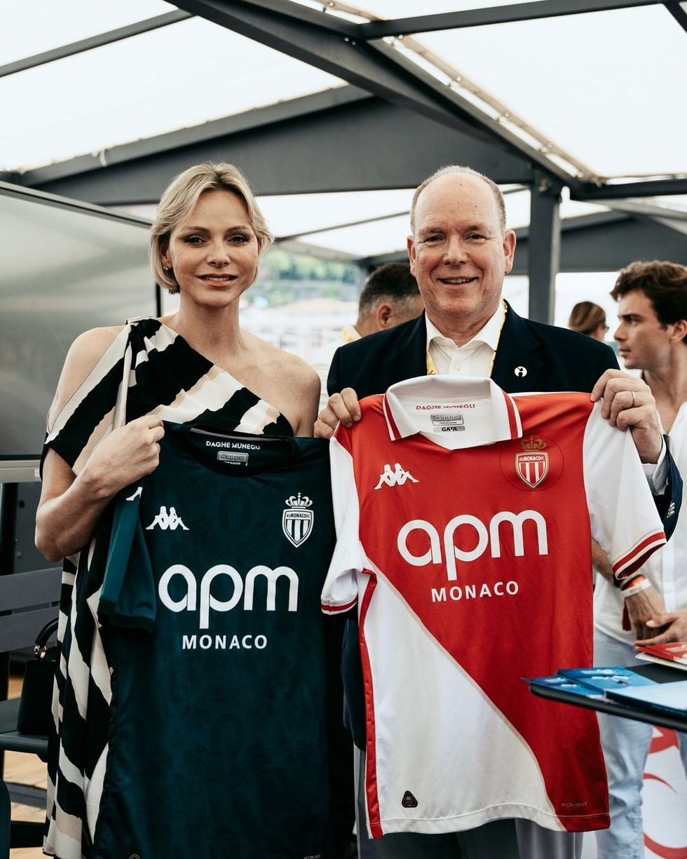 Princess Charlene of Monaco and Prince Albert