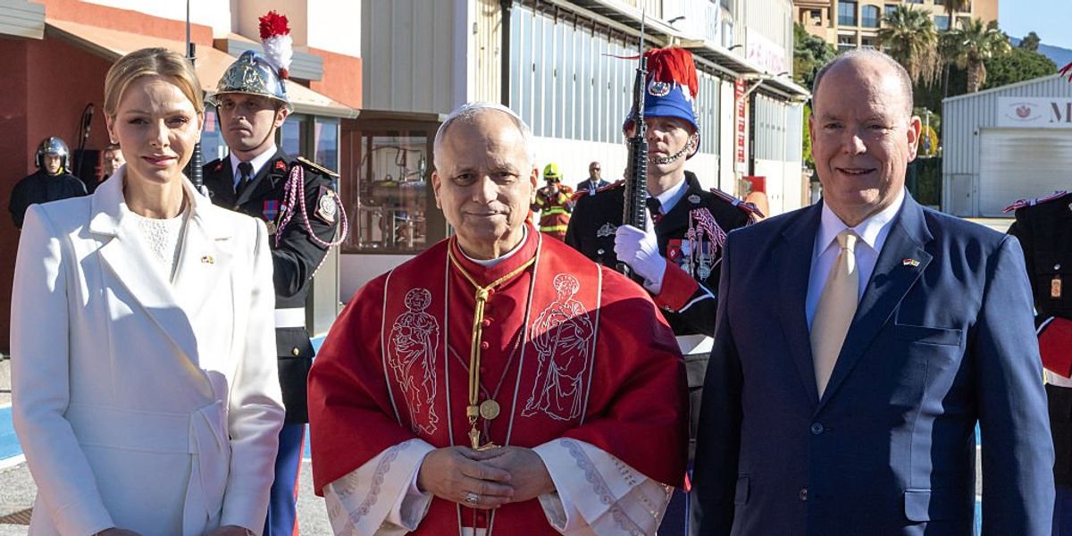 Princess Charlene and Prince Albert meet Pope during historic visit in Monaco Princess Charlene and Prince Albert meet Pope during historic visit in Monaco
