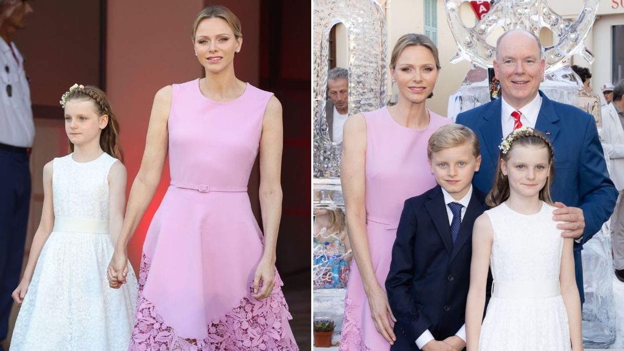 Princess Charlene, Prince Albert, Prince Jacques, Princess Gabriella