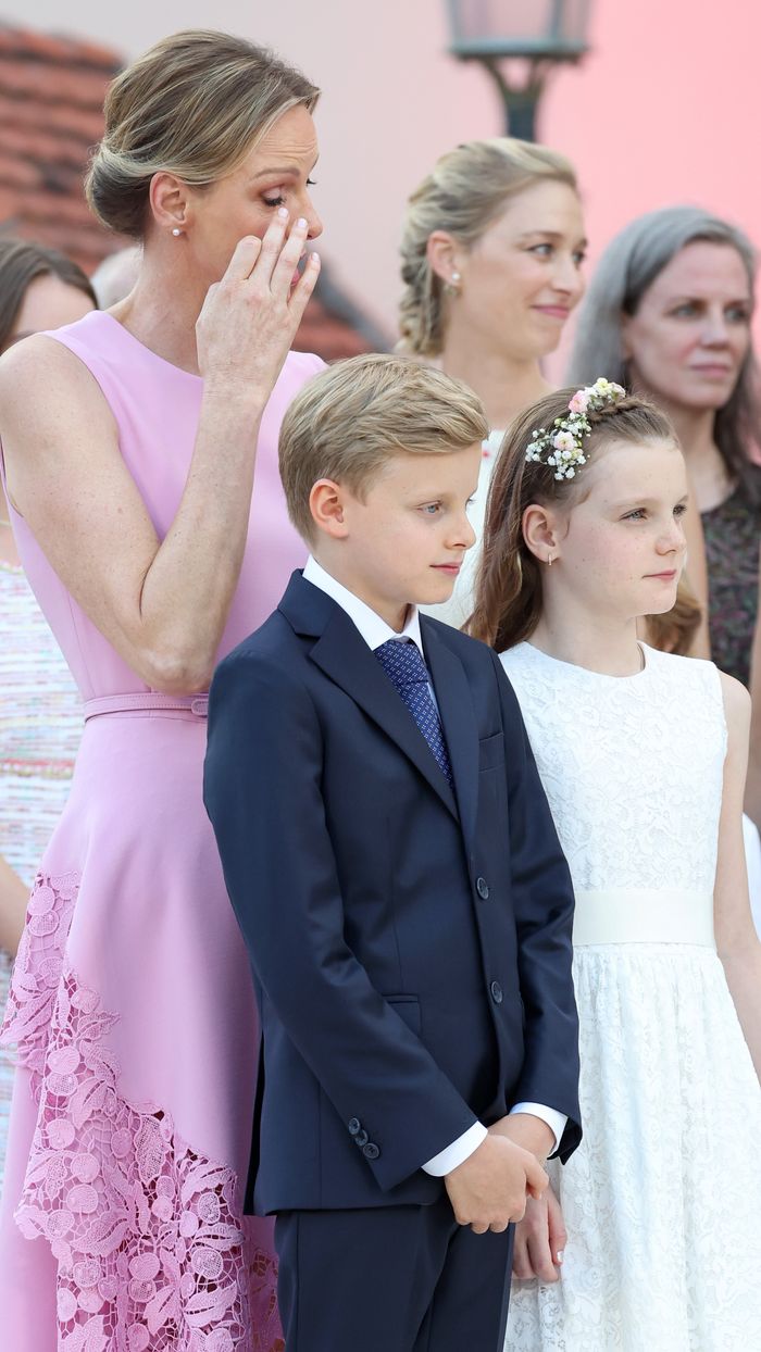 Princess Charlene,, Prince Jacques, Princess Gabriella