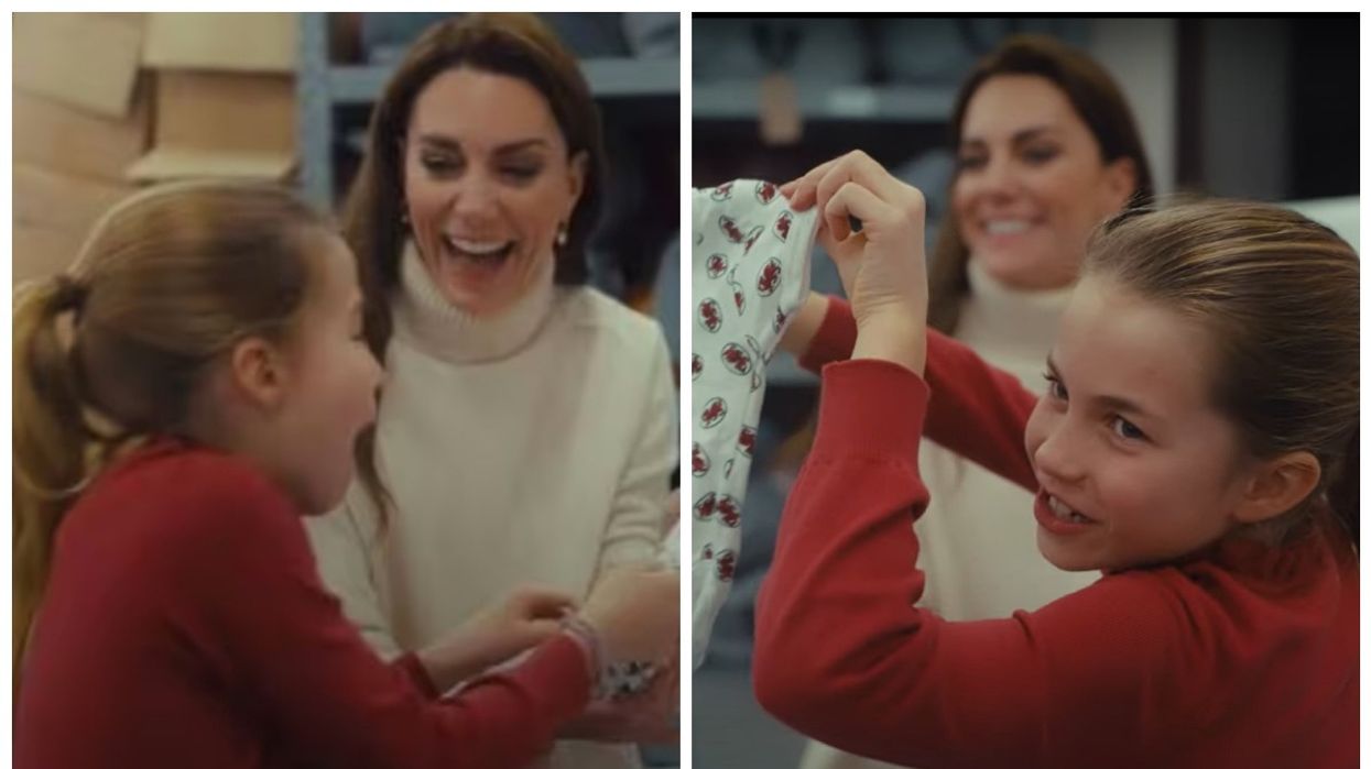 Princess Charlotte and Kate Middleton