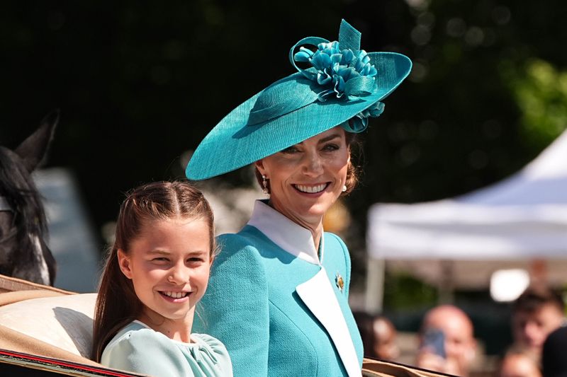 Princess Charlotte and Kate Middleton