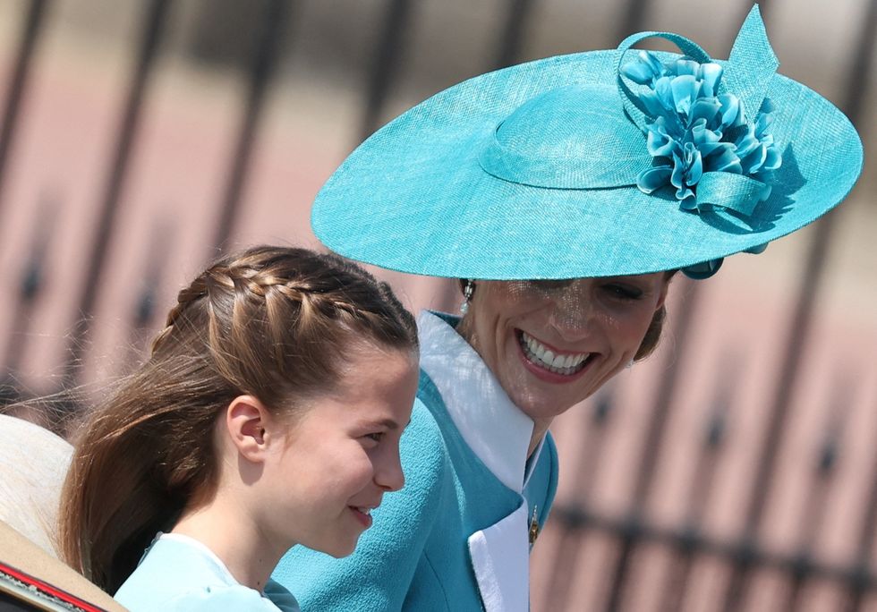 Princess Charlotte and Kate Middleton