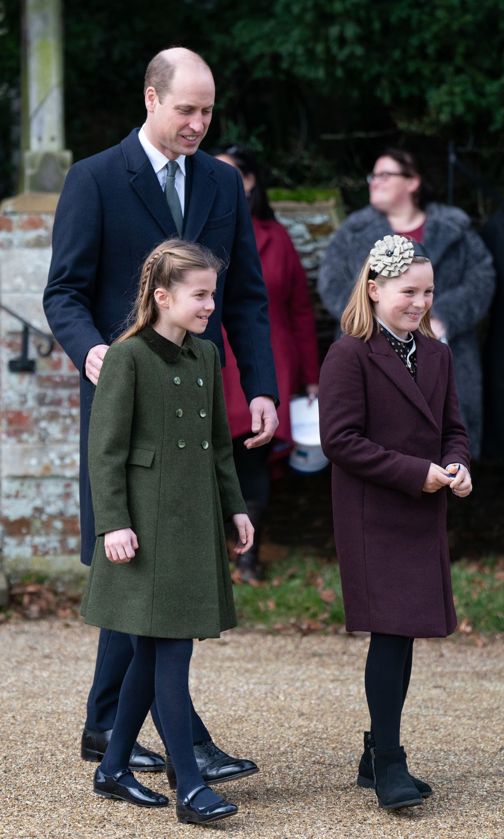Princess Charlotte and Mia Tindall