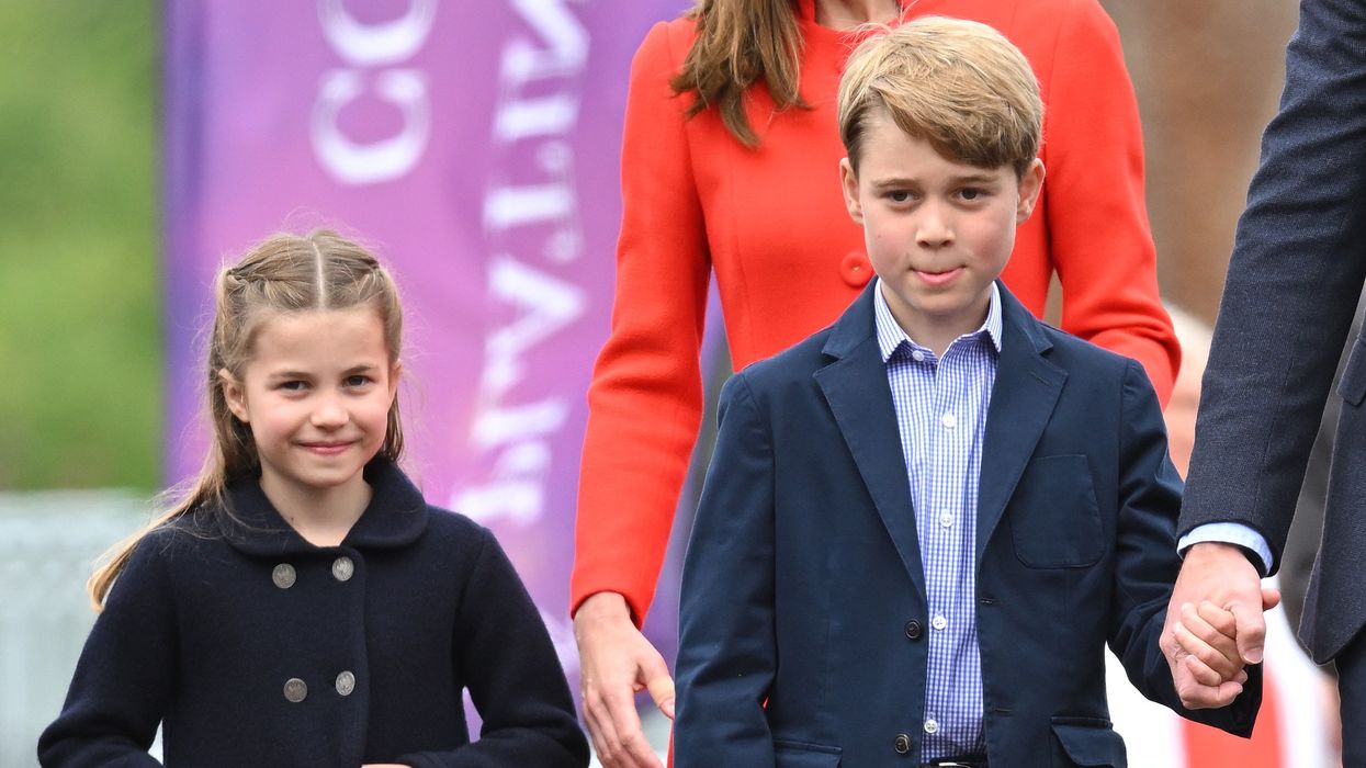 Princess Charlotte and Prince George