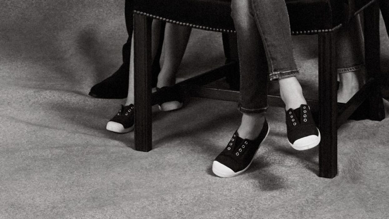 Princess Charlotte and Prince Louis's shoes