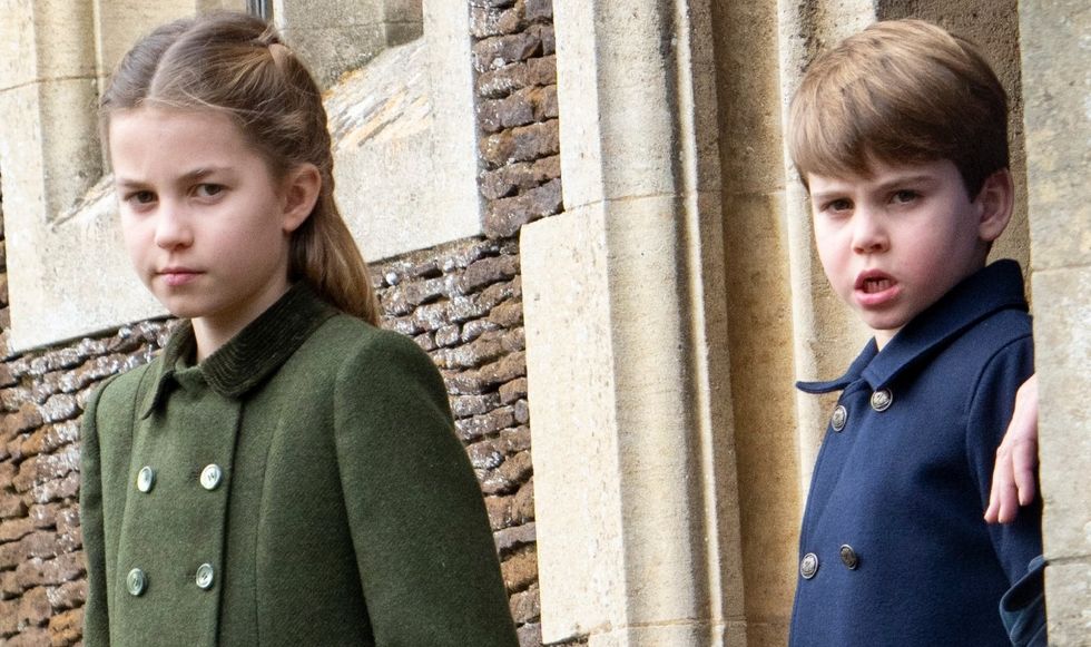 Princess Charlotte and Prince Louis