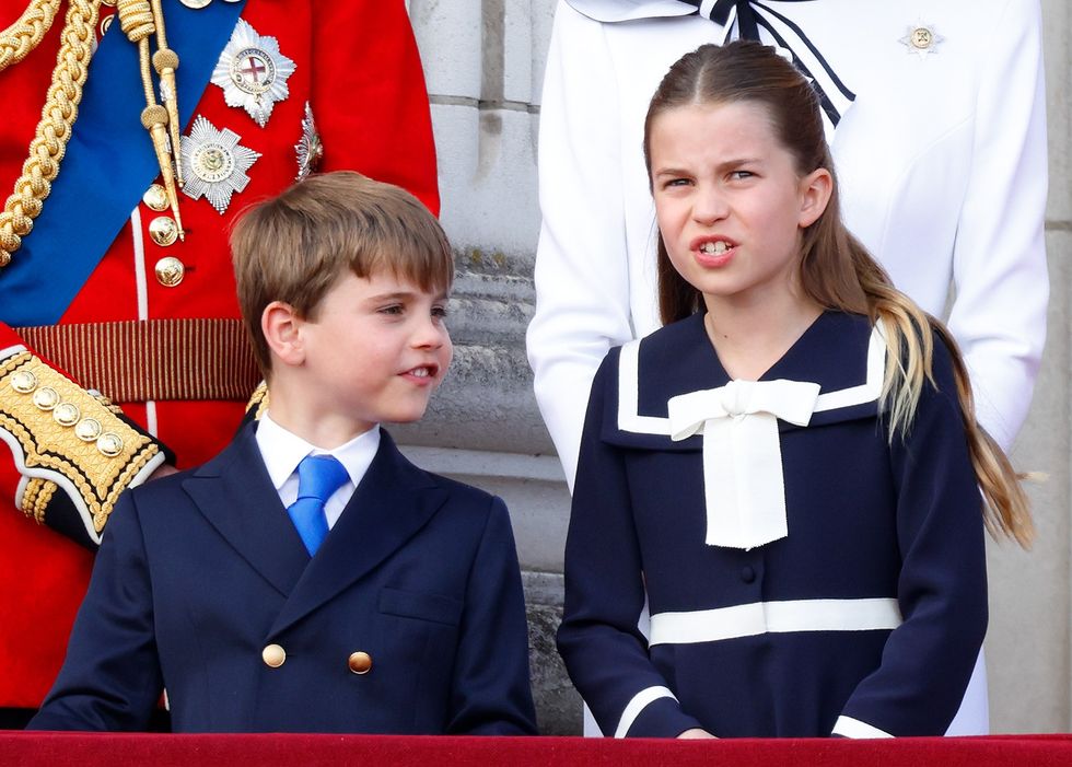 Princess Charlotte and Prince Louis