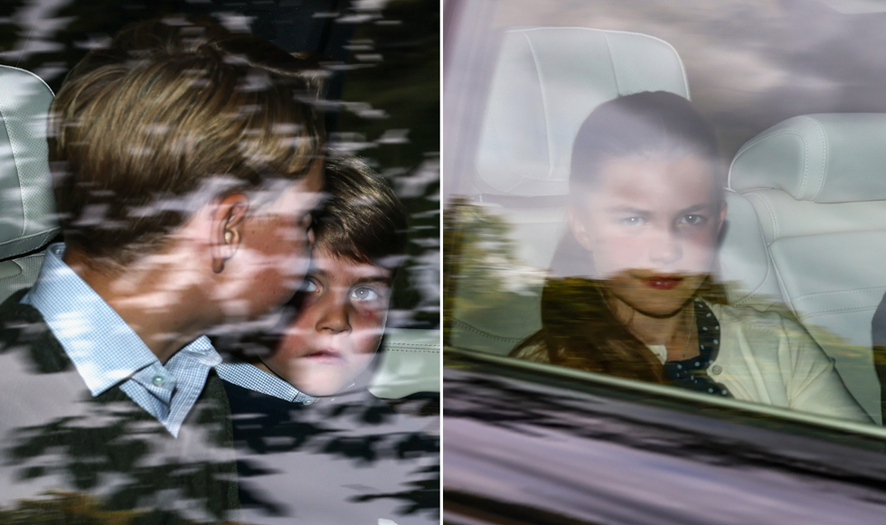 Princess Charlotte and Prince Louis