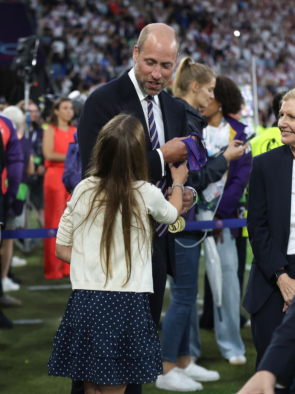 Princess Charlotte and Prince William
