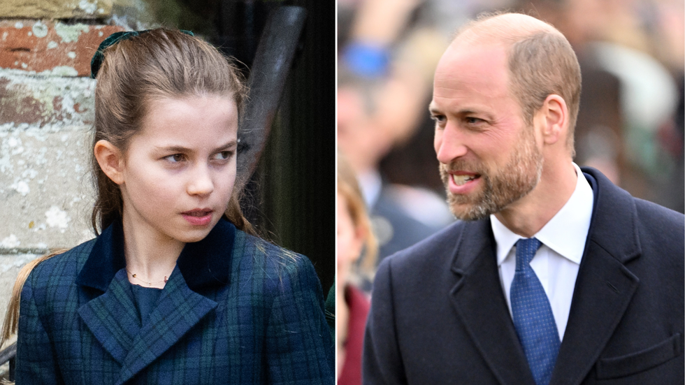 Princess Charlotte and Prince William