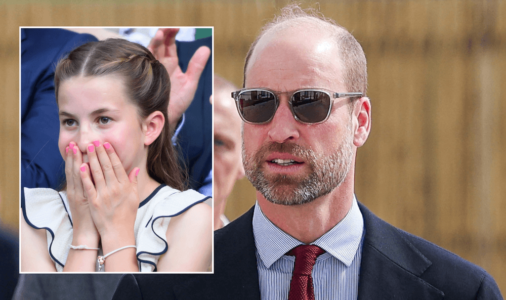 Princess Charlotte and Prince William