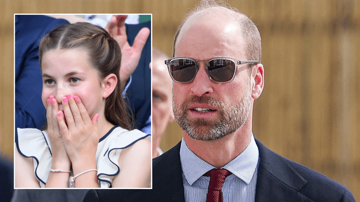 Princess Charlotte and Prince William