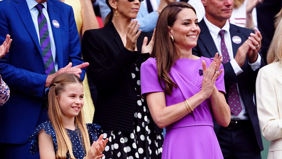 Princess Charlotte and Princess Catherine