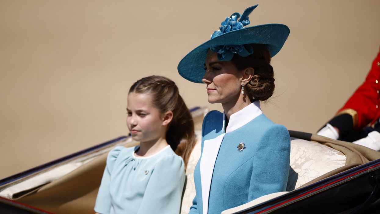 Princess Charlotte and Princess Kate