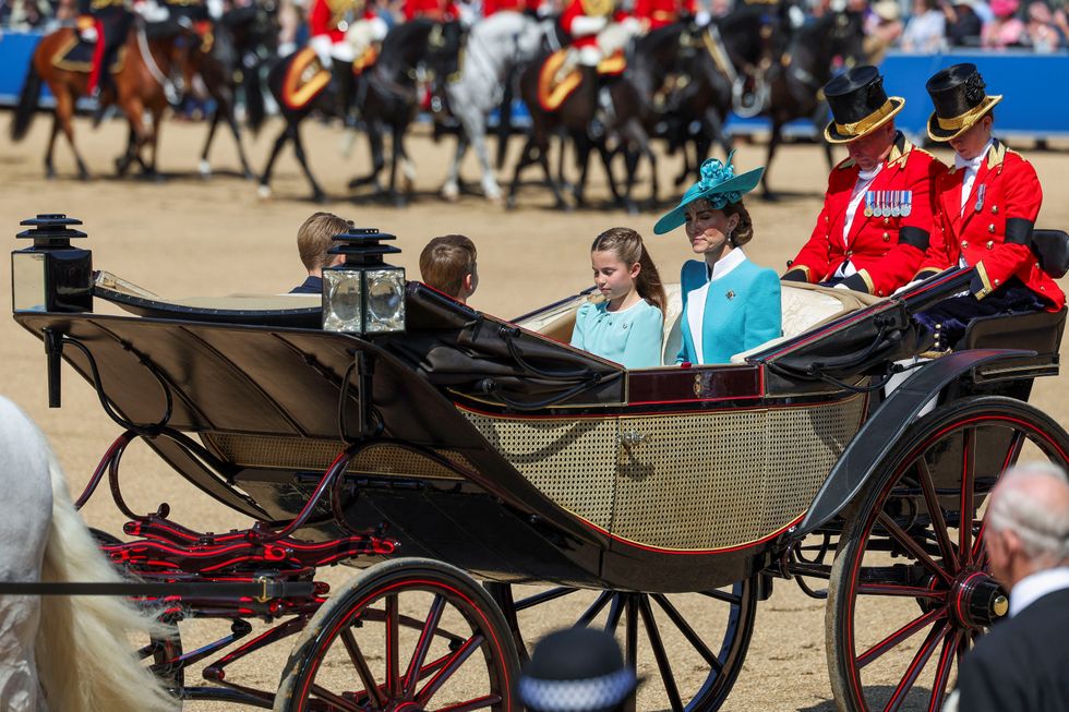 Princess Charlotte and Princess Kate