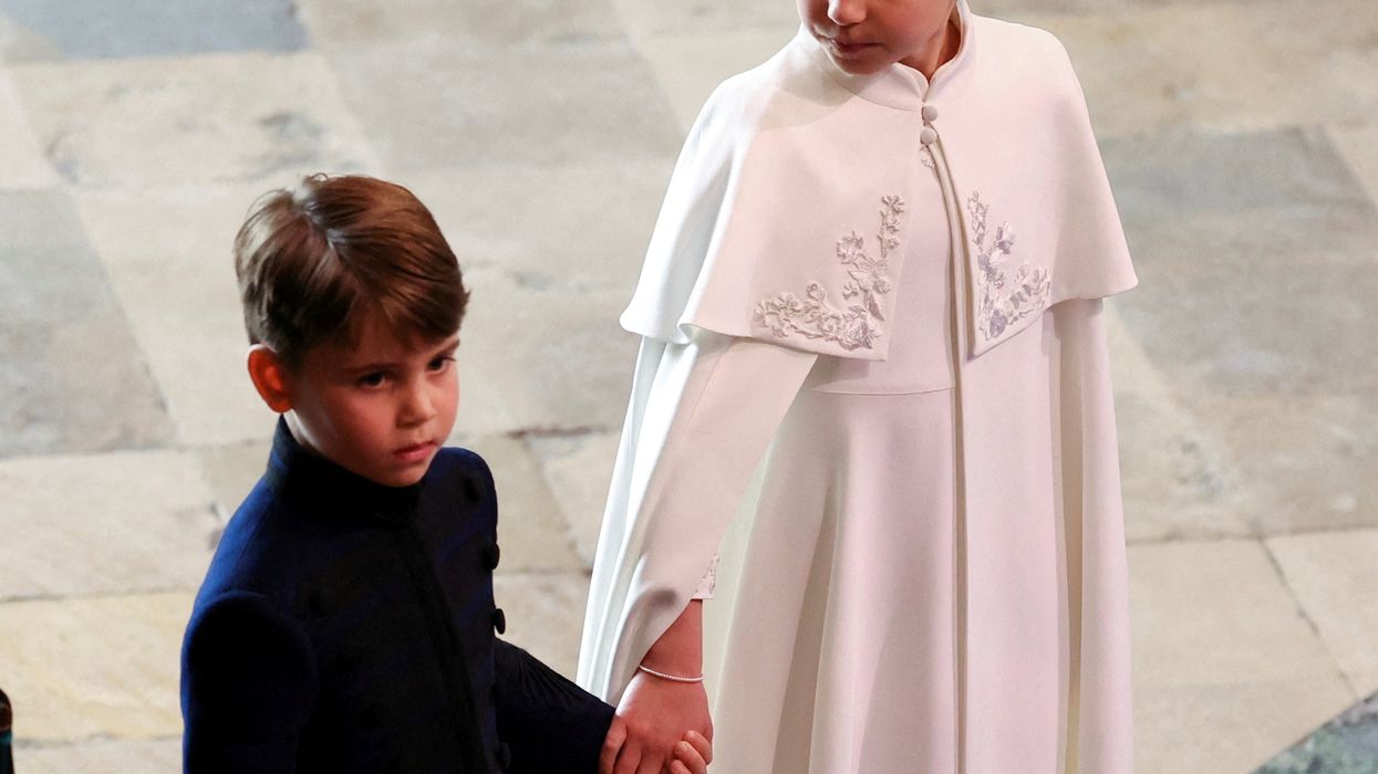 Princess Charlotte comforts younger brother Prince Louis in sweet moment at King Charles’ Coronation
